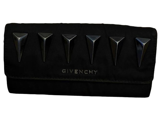 Givenchy black studded wallet