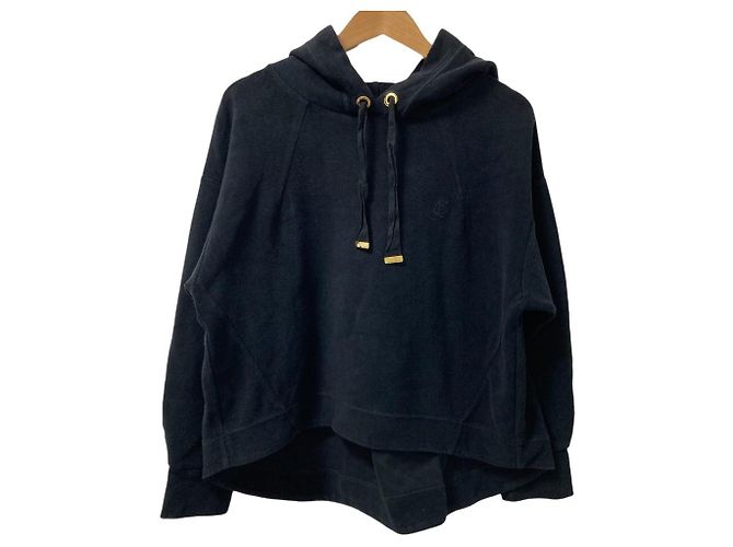 Autre Marque Sudadera de Pile Orgánico Grace Continental Negro