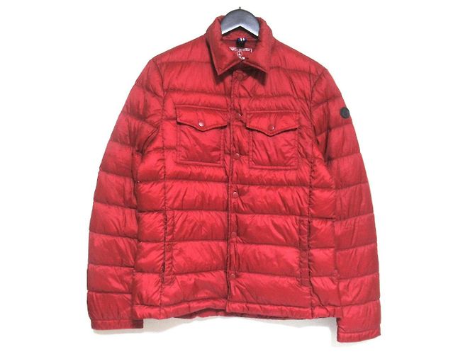 Autre Marque AT.P.CO Nylon Light Down Jacket Red