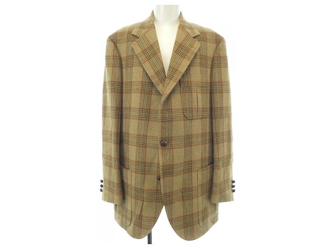 Gucci Wool Blend Jacket Beige
