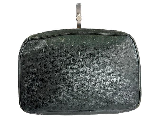 Borsa Louis Vuitton Epi in Pelle Verde Verde scuro