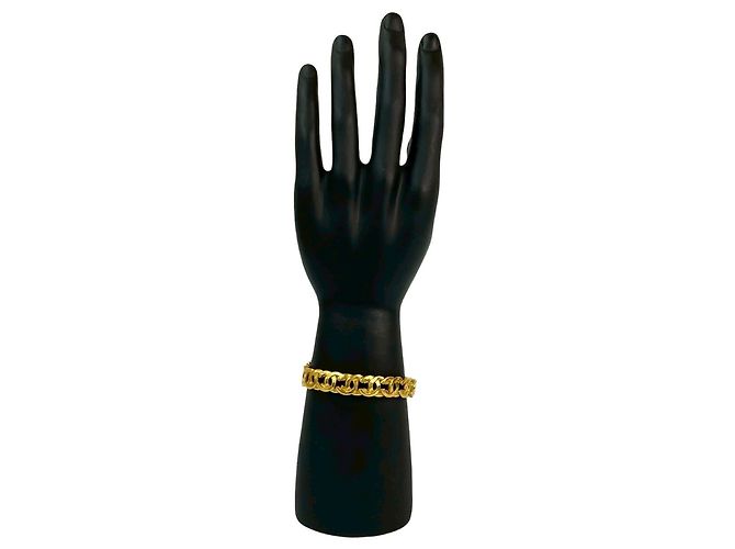 Bracciale con charm placcato oro Chanel D'oro