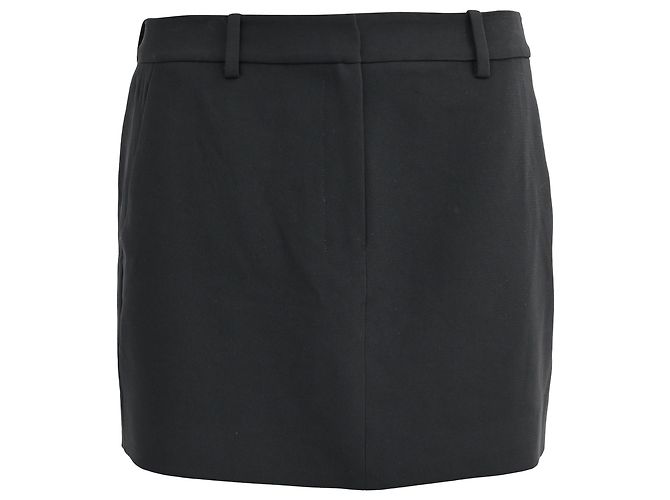 Gonna Pantalone Mini Theory in Triacetato Nero