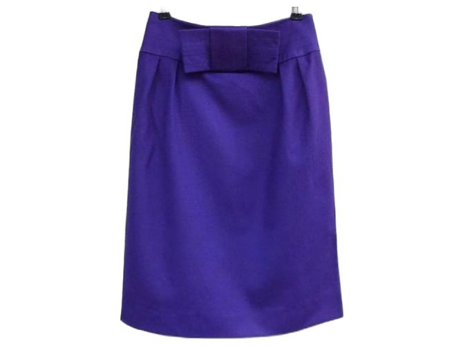 Saia Tulipa Céline de Lã Roxa Roxo