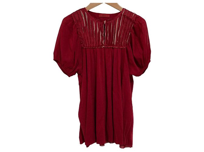 Autre Marque Blusa Power Net VIVIENNE TAM Rosso