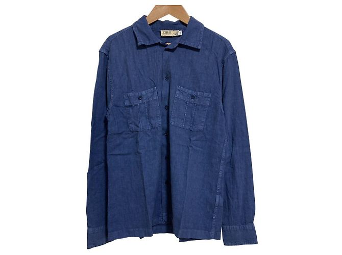 Camicia in denim Denim & Supply Ralph Lauren Blu
