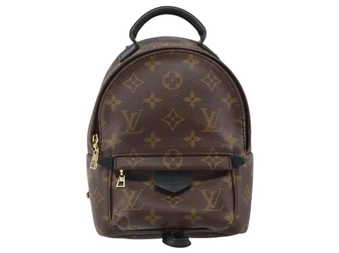 Louis Vuitton Palm Springs Backpack Monogram Canvas Mini Brown