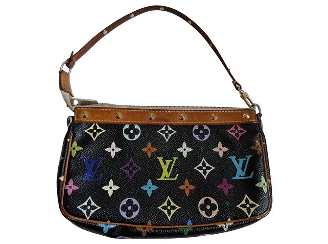 Louis Vuitton monogram multicolor pochette accessoires Multiple colors