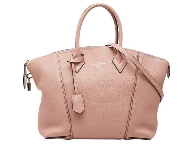 Bolsa Lockit PM em couro Magnolia Pink da Louis Vuitton Rosa