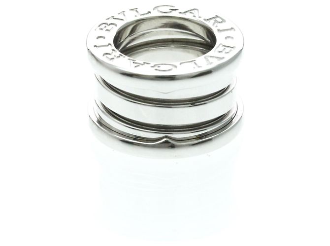 Bulgari Colar Pendente Bvlgari B.zero1 em Ouro Branco Prata