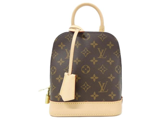Mochila Alma Monogram Louis Vuitton Marrom