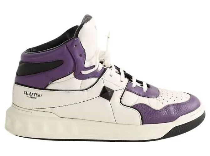 Valentino Baskets hautes blanches