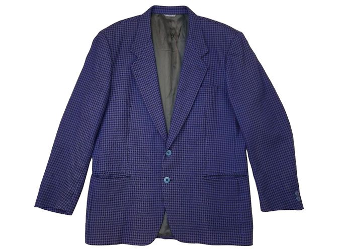 Versus Gianni Versace giacca viola da uomo Nero Viola scuro