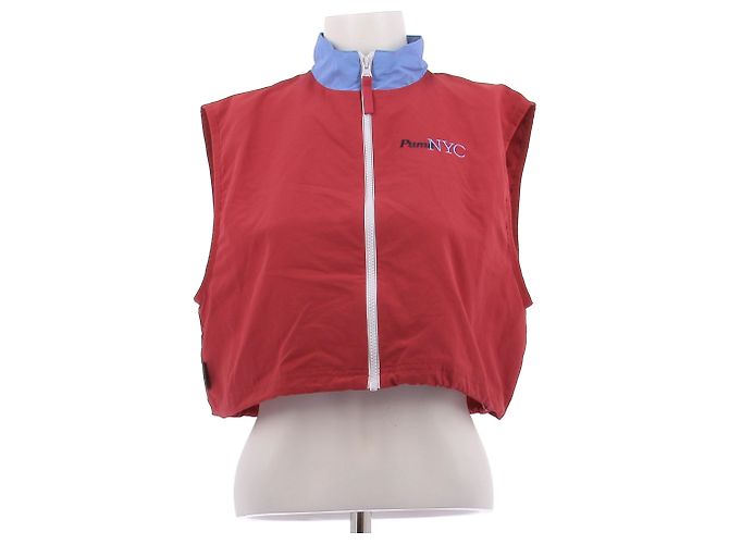 Puma Rote ärmellose Jacke