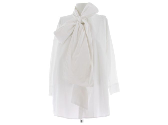 Liu.Jo Camicia bianca con dettagli a fiocco Bianco