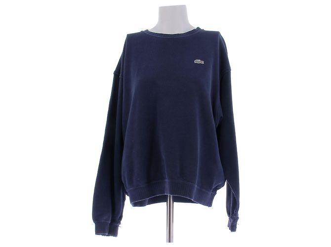Lacoste Baumwollpullover Marine Blau M 