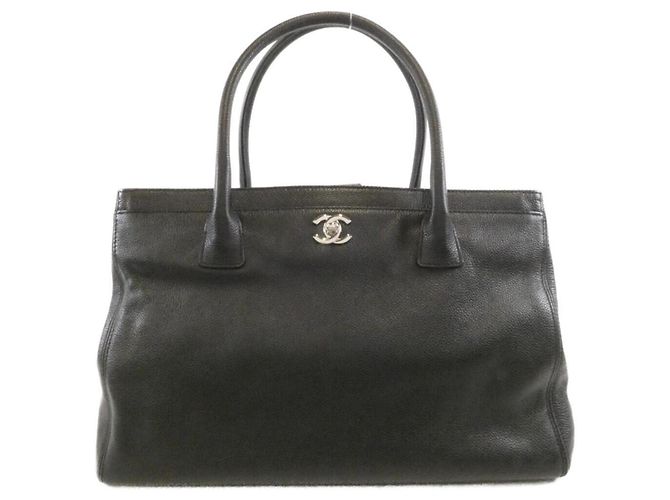 Borsa Chanel Executive Line 15206 Nero Pelle