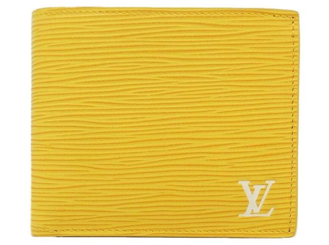 Portafoglio Marco Epi Louis Vuitton Giallo