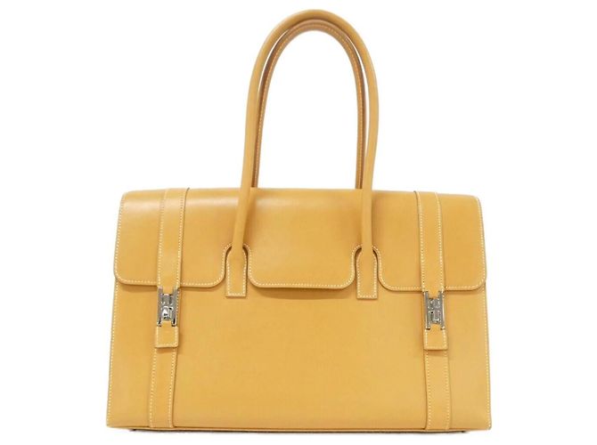 Bolsa Hermès Drag 2 37cm Bege