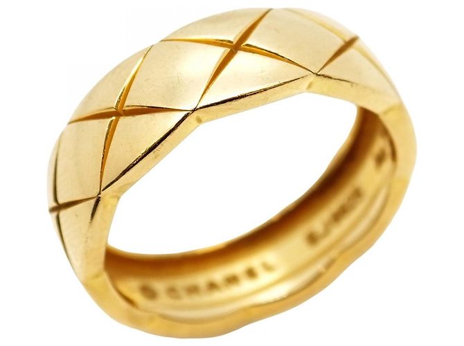Anello Chanel Coco Crush in oro giallo 18K