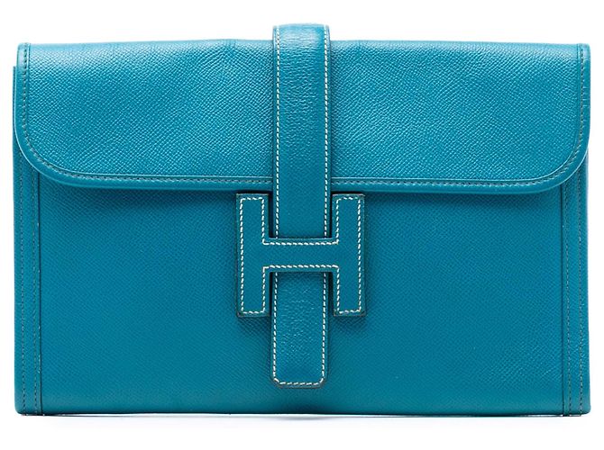 Hermès Jige 29 en Epsom azul