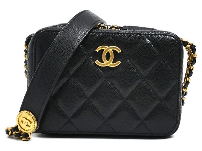 Camera Sac à caméra mini Chanel Noir