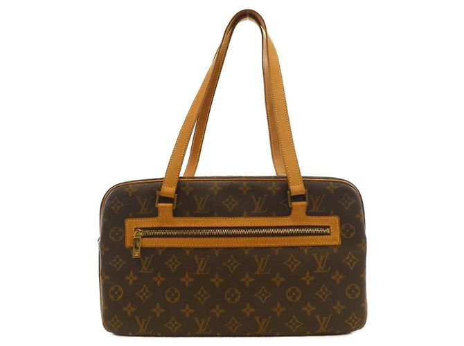 Borsa a Spalla Monogram Cite GM Louis Vuitton Marrone