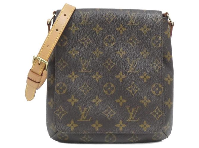 Borsa a Spalla Musette Salsa Monogramma Louis Vuitton Marrone