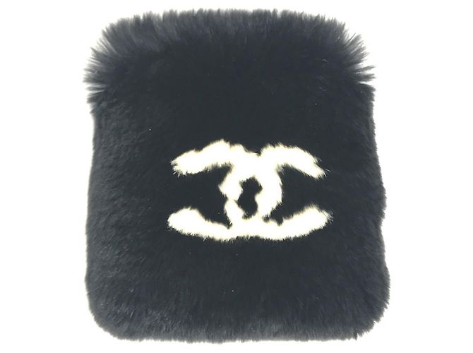 Timeless Fellarmband mit CC Coco Logo von Chanel Schwarz Weiß