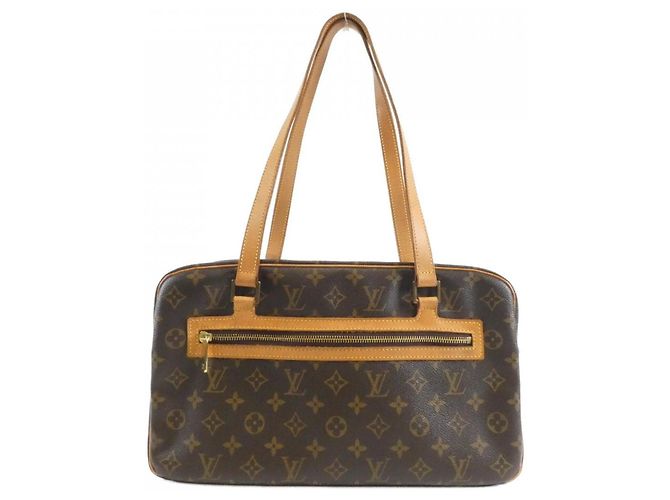 Borsa a Spalla Monogram Cite GM Louis Vuitton Marrone