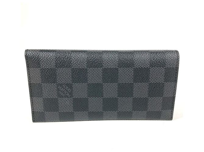 Louis Vuitton Damier Graphite Business Card Case Black