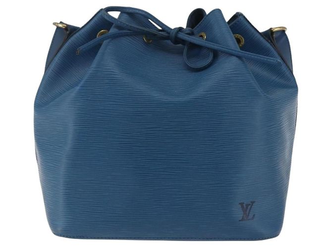 Louis Vuitton Petit Noe Epi Leather Small Bleu