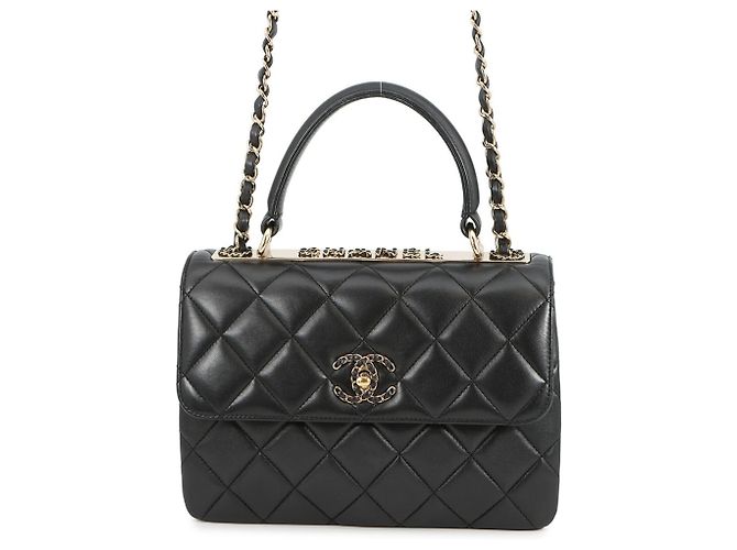 Borsa Chanel Coco Mark Matelassé Trendy CC Nero