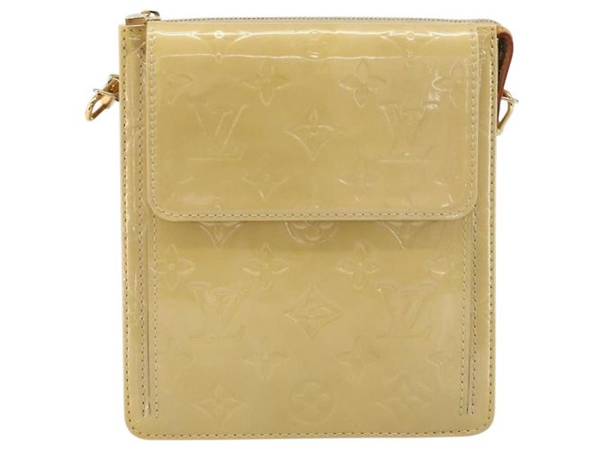 Mott Handtasche Louis Vuitton Monogram Vernis Beige