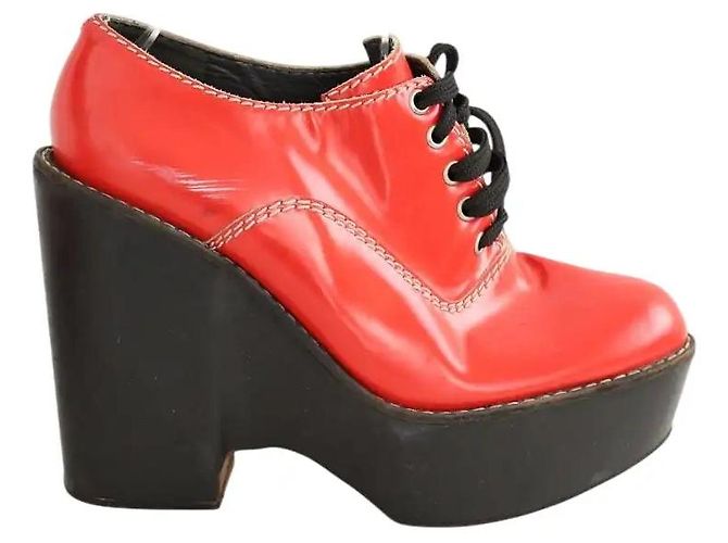 Chloé Red clogs