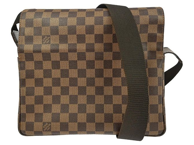 Sac à main Naviglio Damier Louis Vuitton Marron