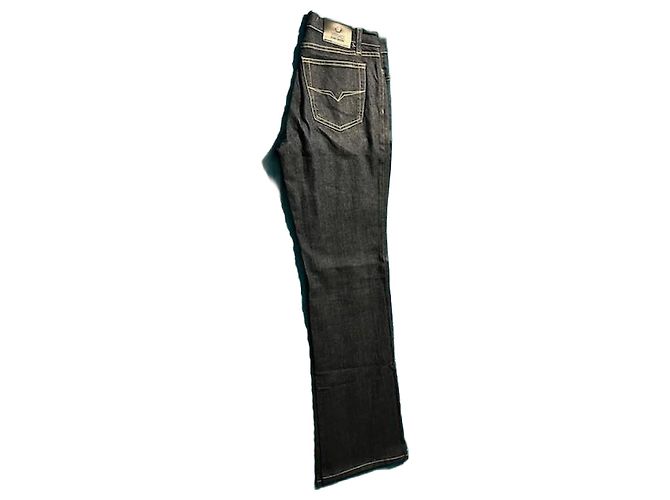 Vaqueros Versace Jeans Couture de denim azul oscuro