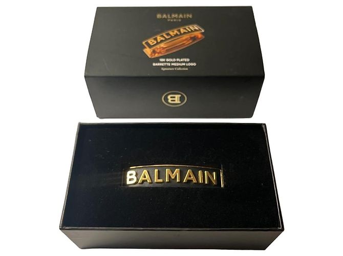 Fermaglio per capelli Balmain Hair Couture Nero