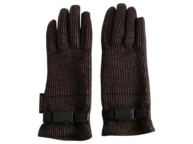 Moncler Luvas marrons Marrom 