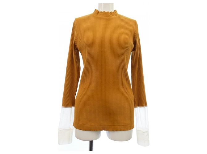 Autre Marque Top TOGA Beige Naranja