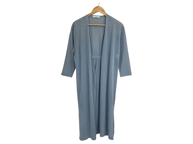 Autre Marque Cardigan Lungo in Maglia ANAYI Blu