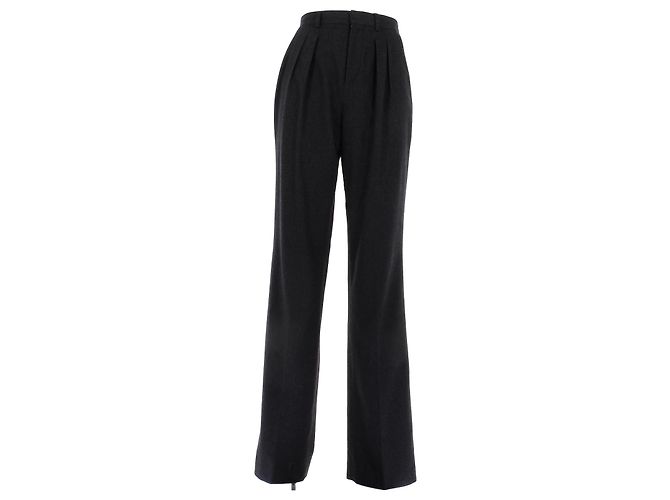 Céline Pantaloni in Cachemire Grigio Scuro