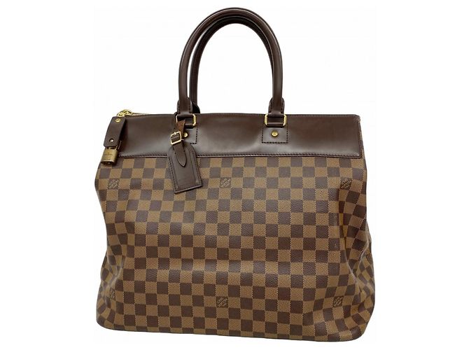 Louis Vuitton Damier Greenwich PM Boston Bag Damier ebene