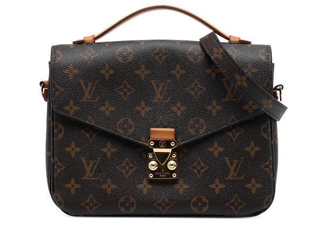 Louis Vuitton Braune Monogram Pochette Metis