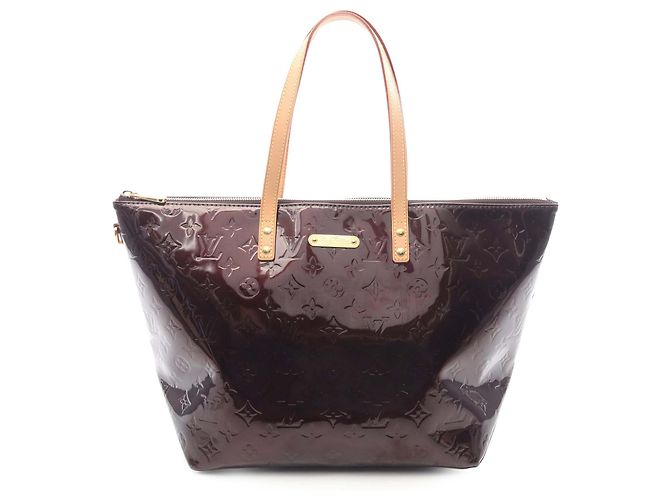 Louis Vuitton Purple Vernis Bellevue GM Porpora