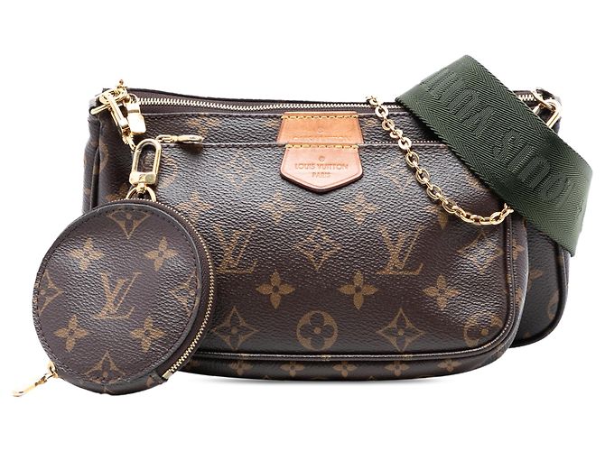 Louis Vuitton Brown Monogram Multi Pochette Accessoires Braun