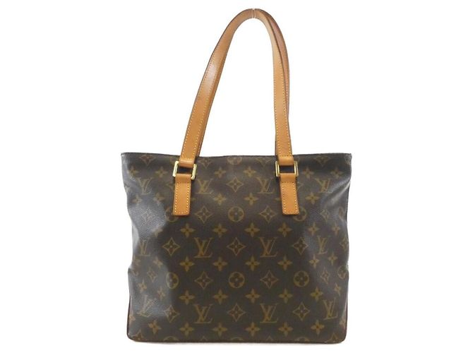 Sac à main Cabas Piano Monogram Louis Vuitton Marron