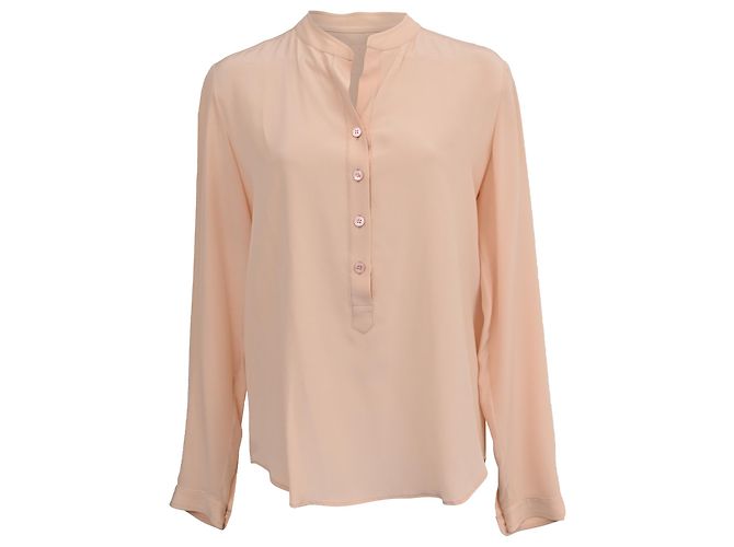 Stella Mc Cartney Camisa Eva de Stella McCartney en seda melocotón Rosa