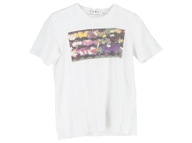 Camiseta The Bodega en algodón blanco de Proenza Schouler White Label