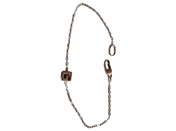Gucci Pulsera G cube en oro blanco 750/000 Plata